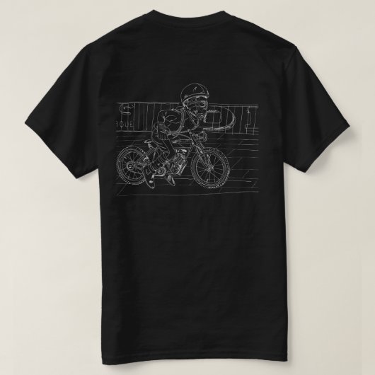 rupertsのTシャツの乗車 Tシャツ (デザイン裏面)