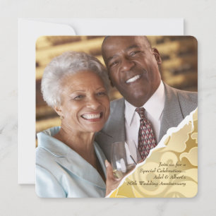 Rupt Edges写真記念日招待状 招待状