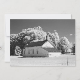 Rural America Theme Infrared Photography 招待状