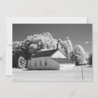 Rural America Theme Infrared Photography 招待状