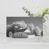 Rural America Theme Infrared Photography 招待状 (スタンド正面)