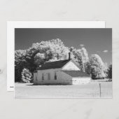 Rural America Theme Infrared Photography 招待状 (正面/裏面)