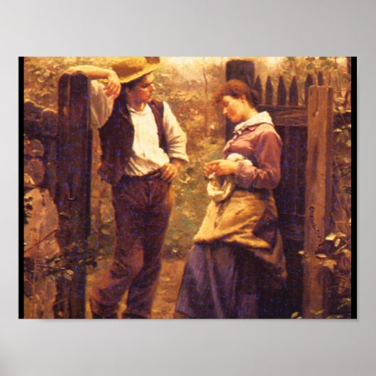 Rural Courtship', Daniel_Art of America ポスター (正面)