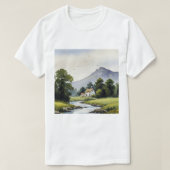 Rural landscape tシャツ (デザイン正面)