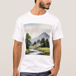 Rural landscape tシャツ