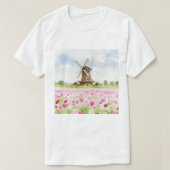 Rural landscape tシャツ (デザイン正面)