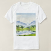 Rural landscape tシャツ (デザイン正面)