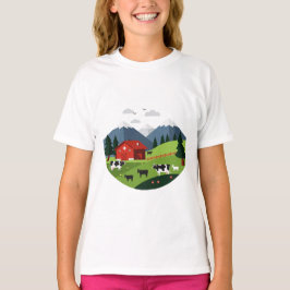Rural landscape tシャツ