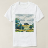 Rural landscape tシャツ (デザイン正面)