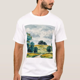 Rural landscape tシャツ