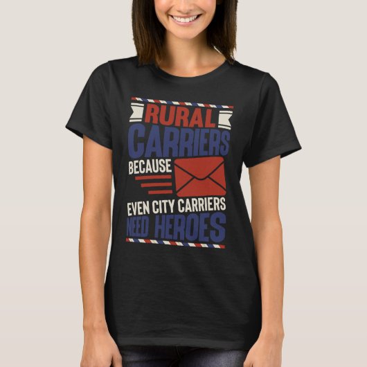 Rural Mail Postal Carrier   Post Office Tシャツ (正面)