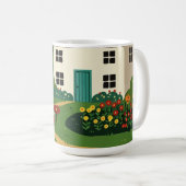 Rural town コーヒーマグカップ (正面右)