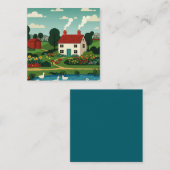 Rural town スクエア名刺 (正面/裏面)