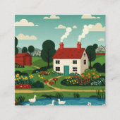 Rural town スクエア名刺 (正面)