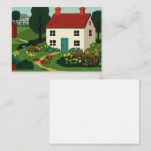 Rural town ノートカード (正面/裏面)