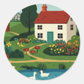 Rural town ラウンドシール (正面)