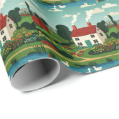 Rural town ラッピングペーパー (ロールコーナー)