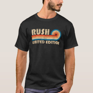 RUSH姓レトロヴィンテージ80s 90s誕生日Reunio Tシャツ