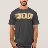 RuSH期別テーブル要素のラッシュ(3) Tシャツ (正面)
