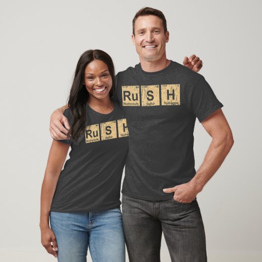 RuSH期別テーブル要素のラッシュ(3) Tシャツ (ユニセックス)