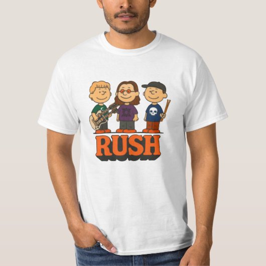 rush band T-Shirt Tシャツ (正面)