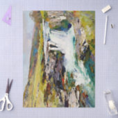 "Rush of the Dales" – A Yorkshire Landscape 薄葉紙 (クラフト)