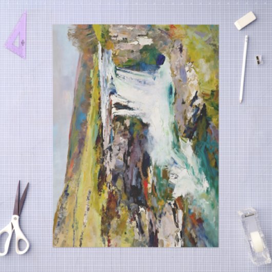 "Rush of the Dales" – A Yorkshire Landscape 薄葉紙 (クラフト)