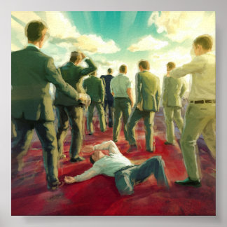 "Rush" Poster Print Digital Wall Art capitalism  ポスター