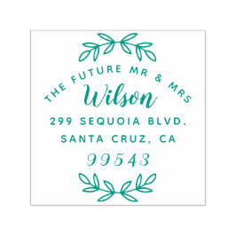 Rusic Script The Futureミセス・差出人住所 セルフインキングスタンプ