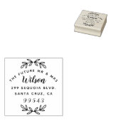 Rusic Script The Futureミセス・差出人住所 ラバースタンプ (押印)