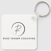 Russ Yeager Coaching シグネチャーロゴ キーホルダー (裏面)