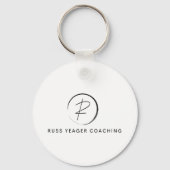 Russ Yeager Coaching シグネチャーロゴ キーホルダー (裏面)