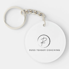 Russ Yeager Coaching シグネチャーロゴ キーホルダー