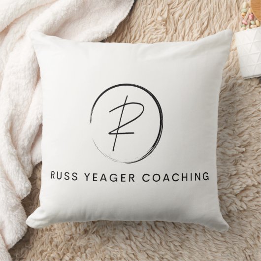 Russ Yeager Coaching シグネチャーロゴ クッション (ブランケット)