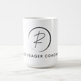 Russ Yeager Coaching シグネチャーロゴ コーヒーマグカップ
