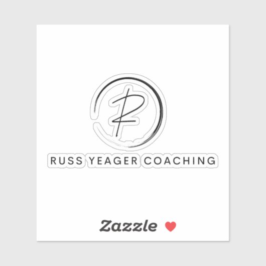Russ Yeager Coaching シグネチャーロゴ シール (シート)