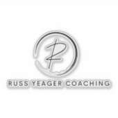 Russ Yeager Coaching シグネチャーロゴ シール (正面)