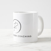 Russ Yeager Coaching シグネチャーロゴ ジャンボコーヒーマグカップ (正面右)