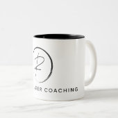 Russ Yeager Coaching シグネチャーロゴ ツートーンマグカップ (正面右)