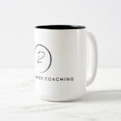 Russ Yeager Coaching シグネチャーロゴ ツートーンマグカップ (正面右)