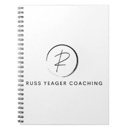 Russ Yeager Coaching シグネチャーロゴ ノートブック