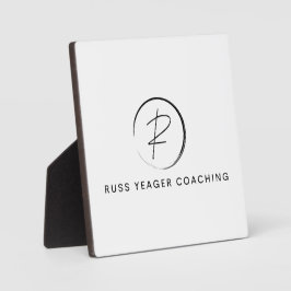 Russ Yeager Coaching シグネチャーロゴ フォトプラーク