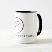 Russ Yeager Coaching シグネチャーロゴ マグカップ (正面右)