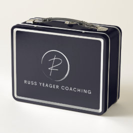 Russ Yeager Coaching シグネチャーロゴ メタルランチボックス