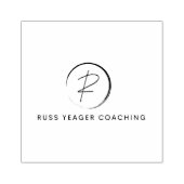 Russ Yeager Coaching シグネチャーロゴ ラバースタンプ (インプリント)