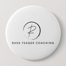 Russ Yeager Coaching シグネチャーロゴ 缶バッジ