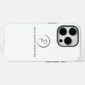 Russ Yeager Coaching シグネチャーロゴ Case-Mate iPhoneケース (裏面 (横))