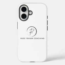 Russ Yeager Coaching シグネチャーロゴ iPhone 16ケース