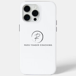 Russ Yeager Coaching シグネチャーロゴ iPhone 15 Pro Maxケース