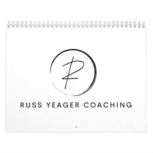 Russ Yeager Coaching Signature Logo カレンダー (カバー)